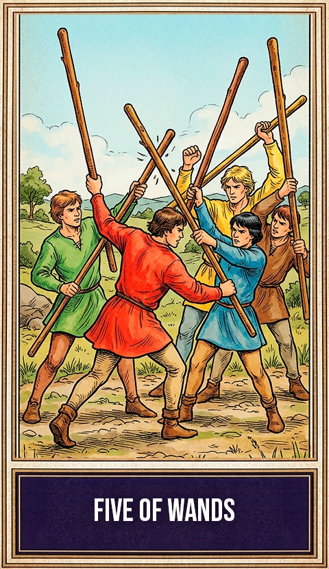 Пятерка Жезлов