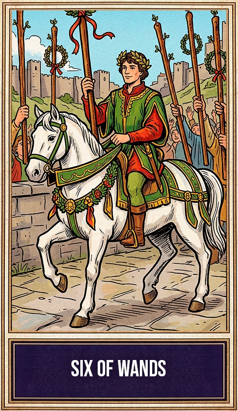 Шестерка Жезлов