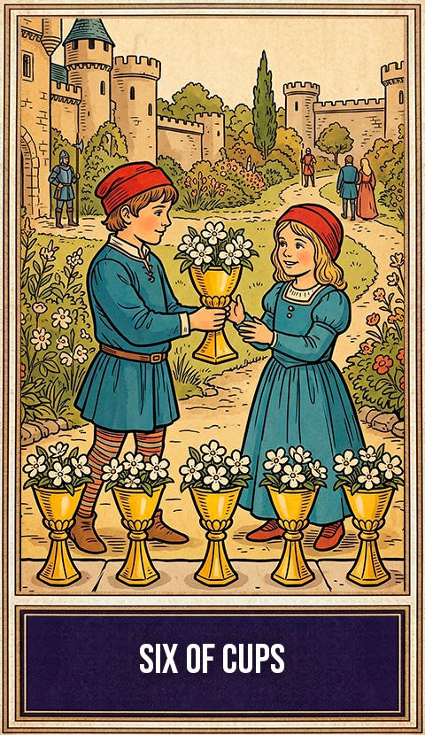 Шестерка Кубков