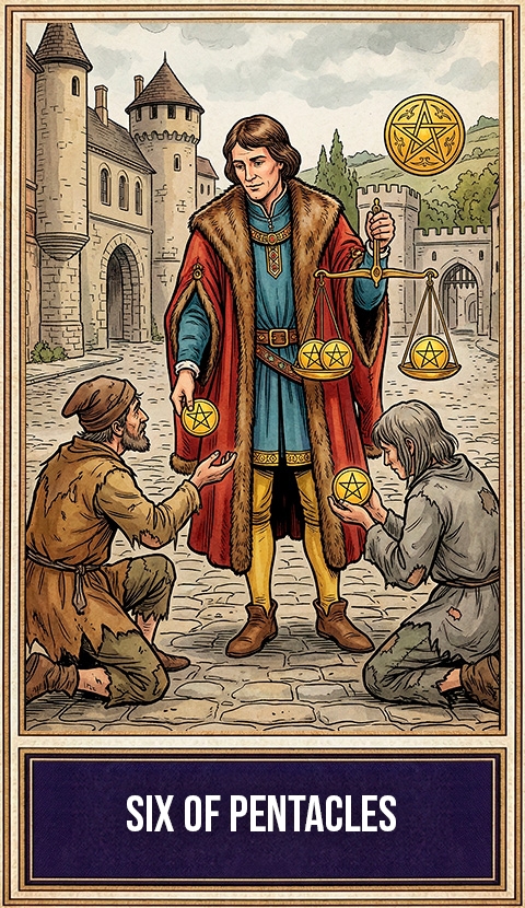 Шестерка Пентаклей