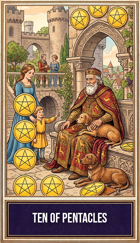 Десятка Пентаклей